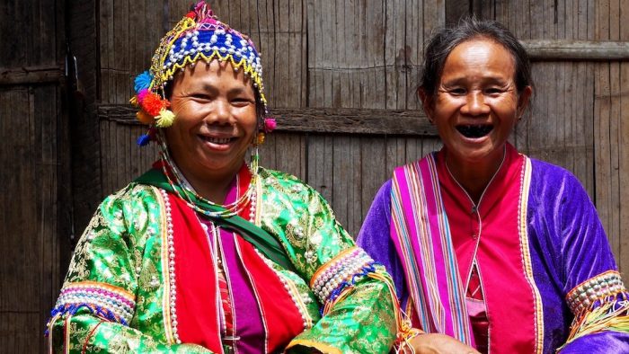 Two Palong women Chiang Dao Palong Trails
